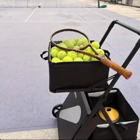 Sports Equipment Cart - Portable Tennis ball picking machine Collector