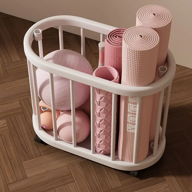 Yoga Storage Basket Yoga Mat S - Sports Equipment Cart ulasan dan harga