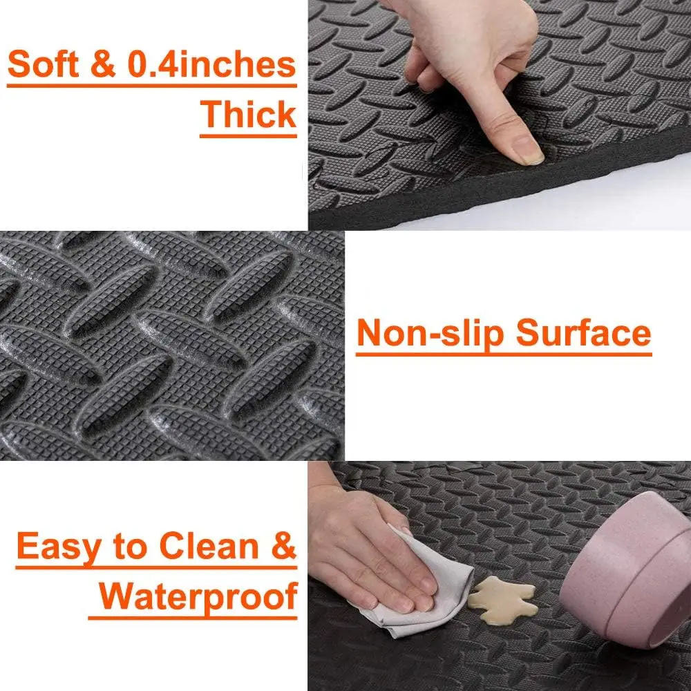 Puzzle Fitness Mat EVA Interlo - Sports Equipment Kids ulasan dan harga