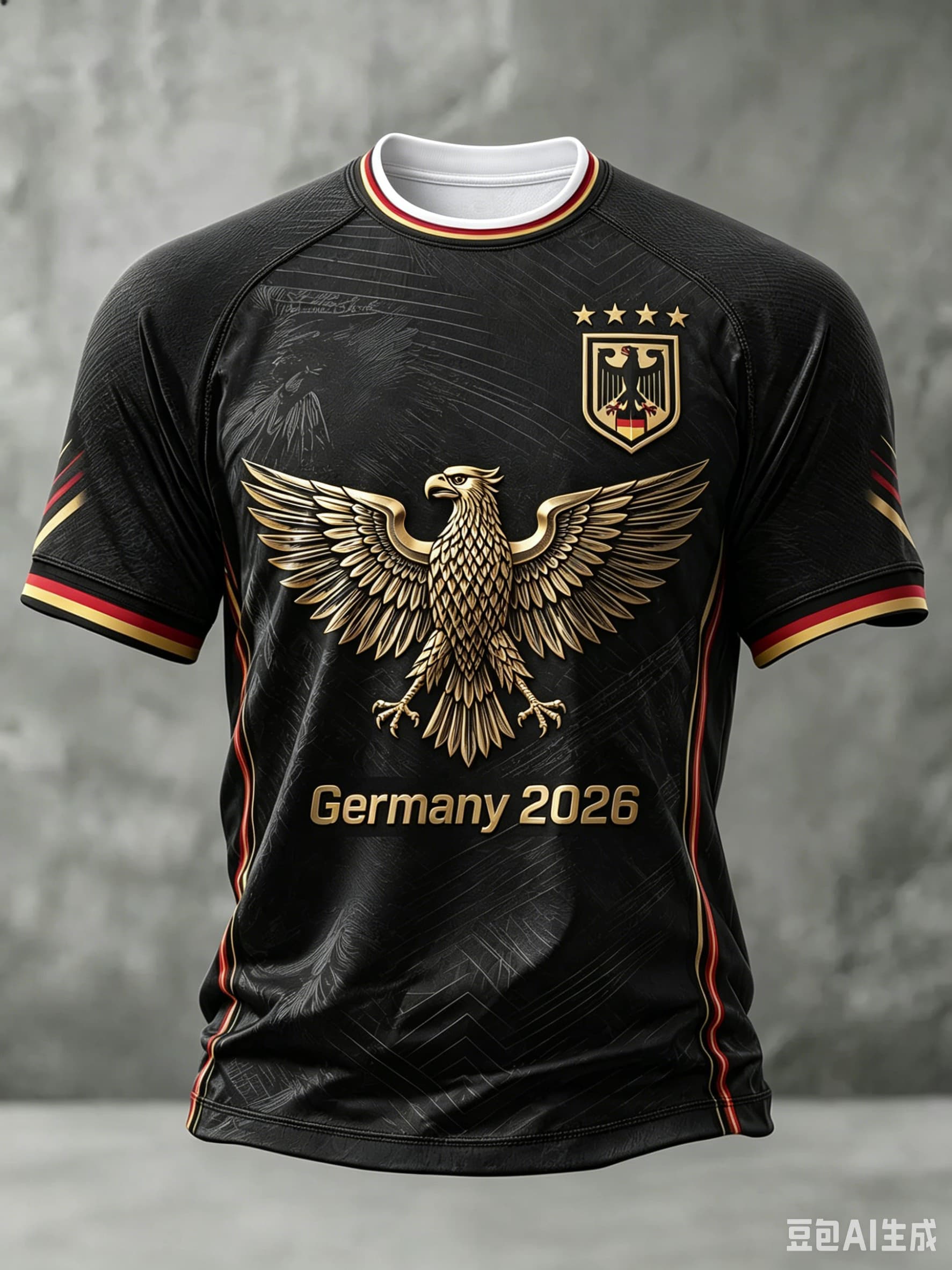 Germany 2026 Black Soccer Jers - Sports Equipment Jersey ulasan dan harga