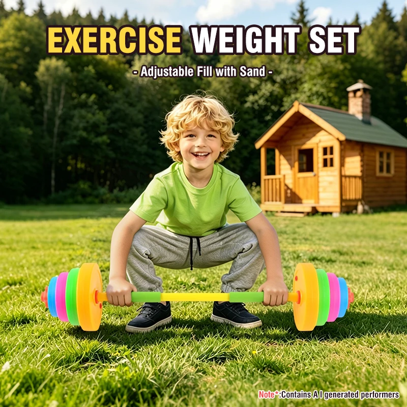 Adjustable Kids Dumbbell Barbe - Sports Equipment Kids ulasan dan harga