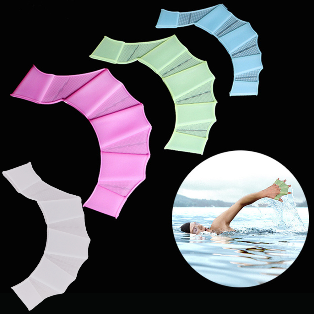 Silicone Swim Fins Hand Paddle - Sports Equipment Kids ulasan dan harga
